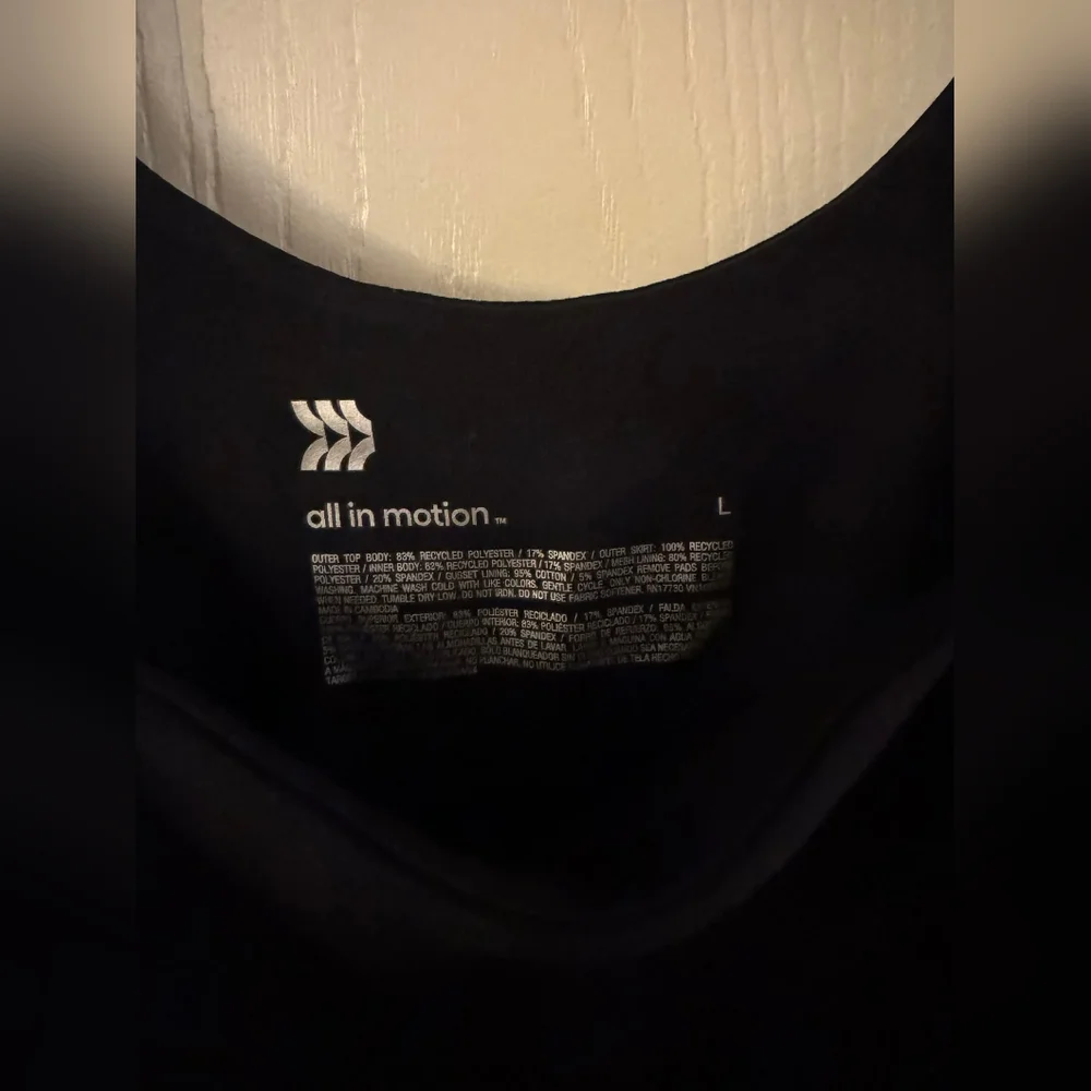 All in Motion Black Pleated Midi Dress - Picture 2 of 4